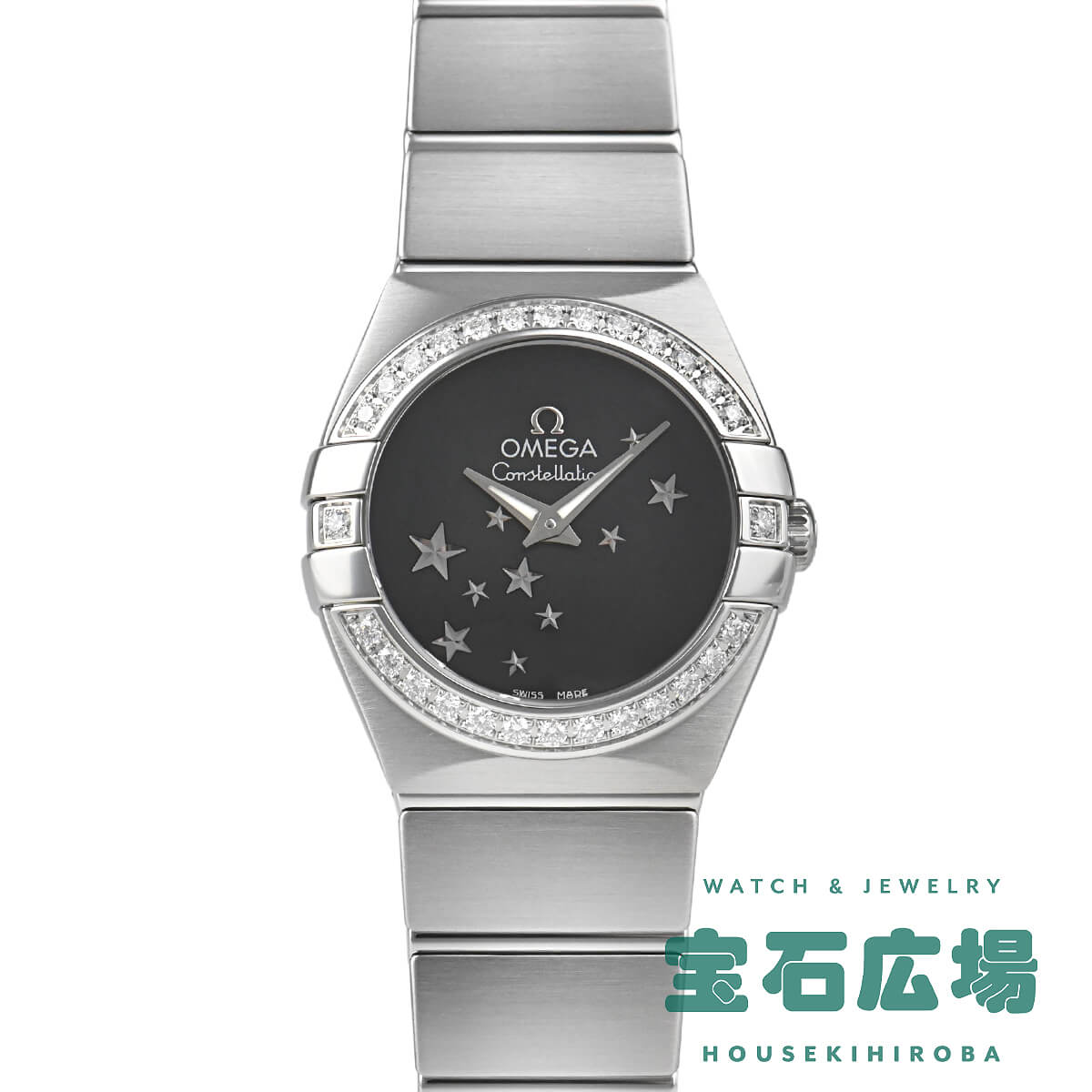 【最大30000円OFFクーポン8/1(土)0時開始】オメガ OMEGA コンステレーション ブラッシュクォーツ 123.15.24.60.01.001【中古】レディース 腕時計 送料無料
