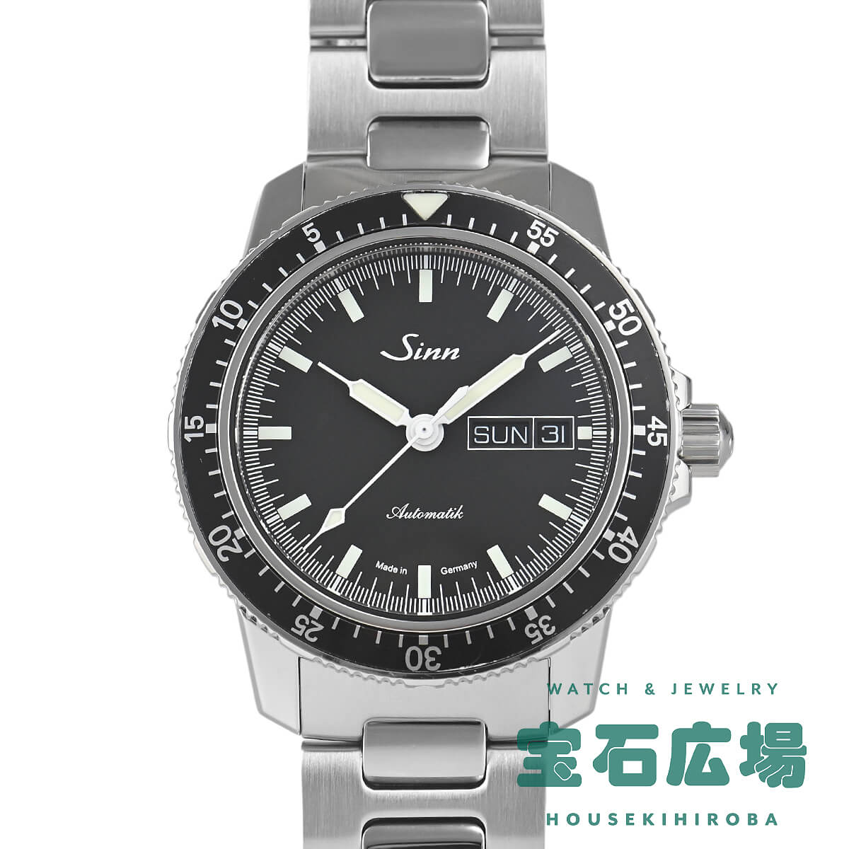 ジン Sinn 104.ST.SA【中古】メンズ 腕時計 送料無料