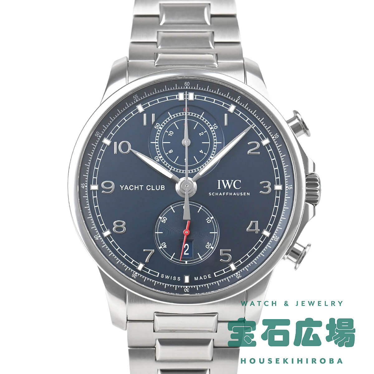 IWC アイダブリューシー ポルトギーゼ・ヨットクラブ・クロノグラフ IW390701【中古】メンズ ...
