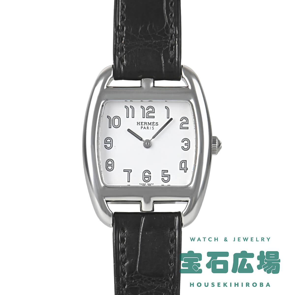 エルメス HERMES ケープコッド トノー CT1.210【中古】レディース 腕時計 送料無料
