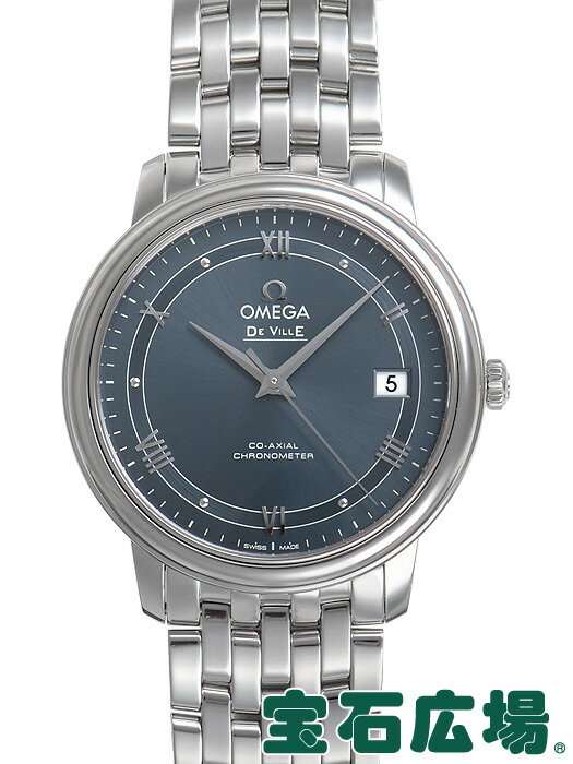 オメガ デ・ビル 腕時計（メンズ） オメガ OMEGA デビル プレステージ コーアクシャル 424.10.37.20.03.002【新品】 メンズ 腕時計 送料無料