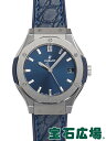 ウブロ 腕時計（レディース） ウブロ クラシックフュージョン ブルー チタニウム 581.NX.7170.LR【新品】 レディース 腕時計 送料無料