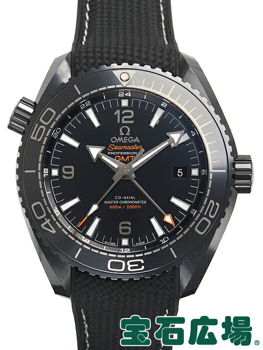 【最大30000円OFFクーポン6/1(月)0時開始】オメガ OMEGA シーマスター プラネットオーシャン マスタークロノメーターGMT ディープブラック 215.92.46.22.01.001【新品】 メンズ 腕時計 送料無料