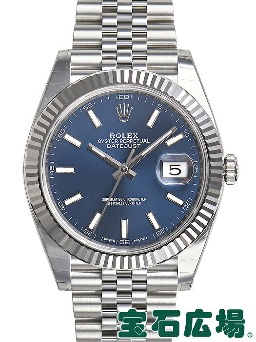 【最大30000円OFFクーポン8/1(土)0時開始】ロレックス ROLEX デイトジャスト41 126334【新品】メンズ 腕時計 送料無料