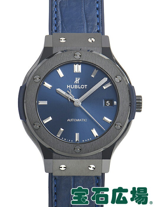 ウブロ HUBLOT クラシック フュージョン セラミックブルー 565.CM.7170.LR【新品】 ユニセックス 腕時計 送料無料