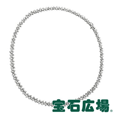 ティファニー TIFFANY＆CO ビクトリア オルタネーティング グラジュエイテッド マーキスダイヤ・ダイヤ ネックレス 27568394【中古】 ジュエリー 送料無料