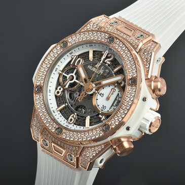 ウブロ HUBLOT ビッグバン ウニコ キングゴールド ホワイト パヴェ 441.OE.2010.RW.1704【新品】メンズ 腕時計 送料無料