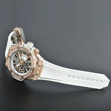 ウブロ HUBLOT ビッグバン ウニコ キングゴールド ホワイト パヴェ 441.OE.2010.RW.1704【新品】メンズ 腕時計 送料無料