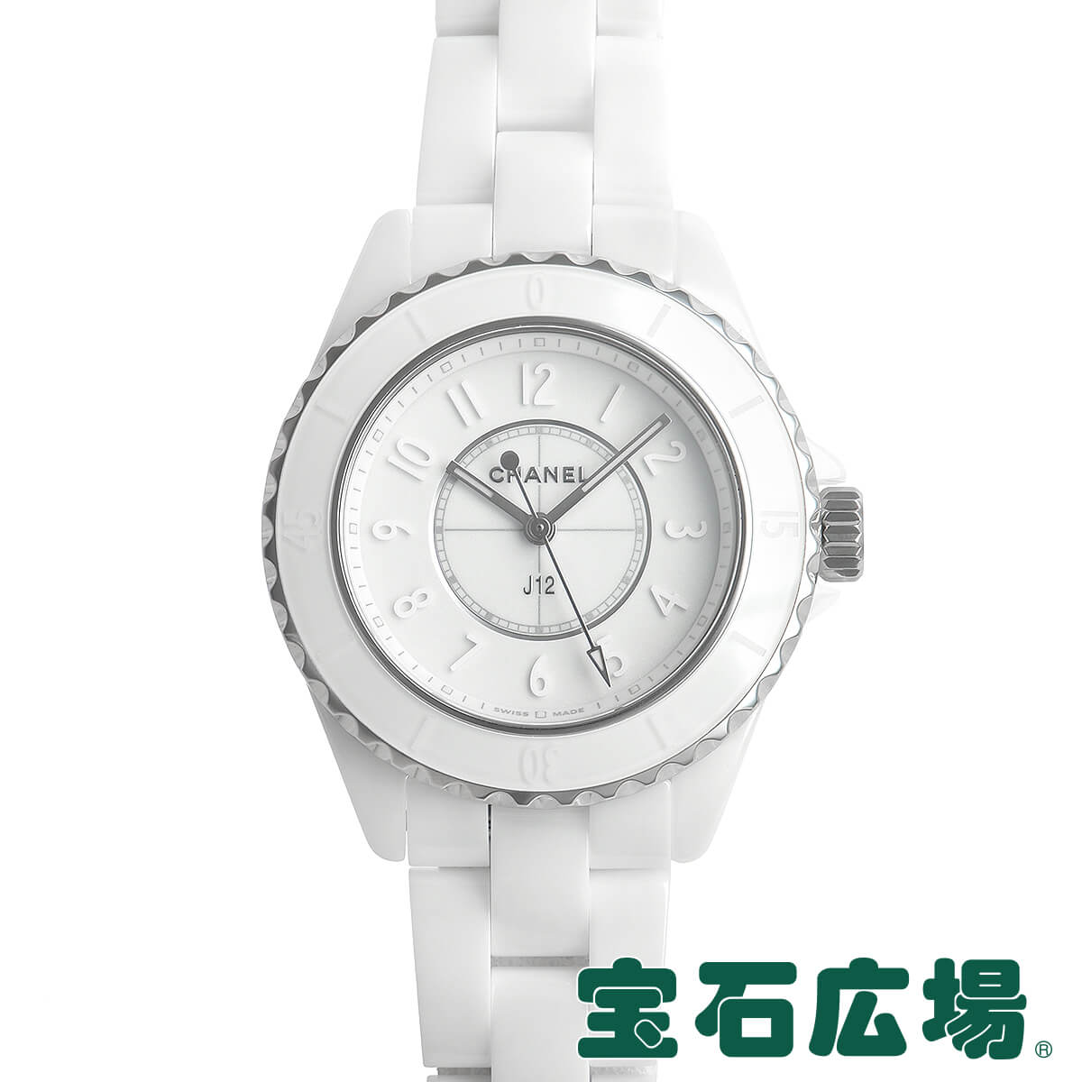 シャネル 腕時計（レディース） シャネル CHANEL J12 33 ファントム ホワイト 世界限定1200本 H6345【新品】レディース 腕時計 送料無料