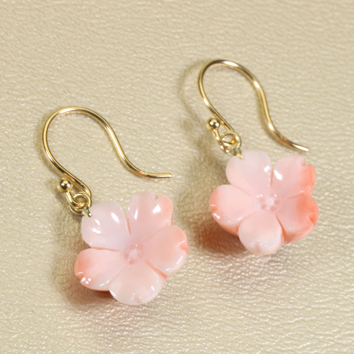楽天市場】ピアス 桜 珊瑚(ジュエリー・アクセサリー)の通販 楽天市場】ピアス 桜 珊瑚(ジュエリー・アクセサリー)の通販