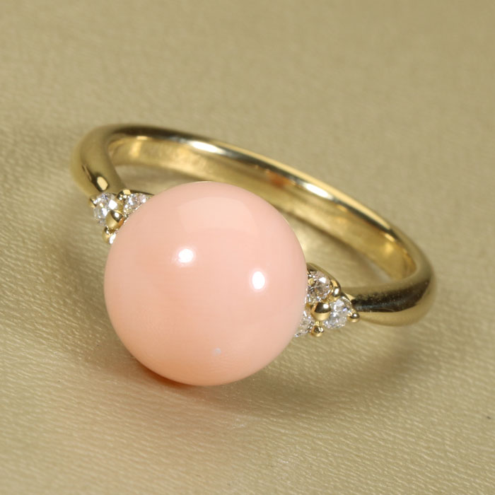 COMME CA DU MODE コムサデモード シャリテ ダイヤ 0.08ct