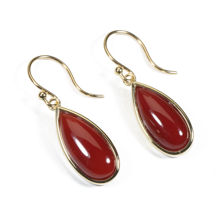 血赤珊瑚 高知県産 ピアス フック K18YG イエローゴールド 無染色 SANSUI レッド レディース 女性 3月誕生石 天然珊瑚 sango 本さんご コーラル 宝石 サンゴ 土佐 高知 ラッピング 無料 送料無料