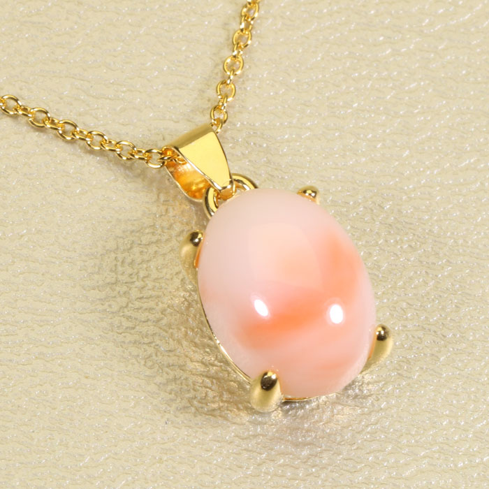 深海 珊瑚 ピンク ペンダント ネックレス シルバー 無染色 SANSUI レディース 女性 ファッション アクセサリー ジュエリー 珊瑚婚式 3月誕生石 ラッピング無料 送料無料