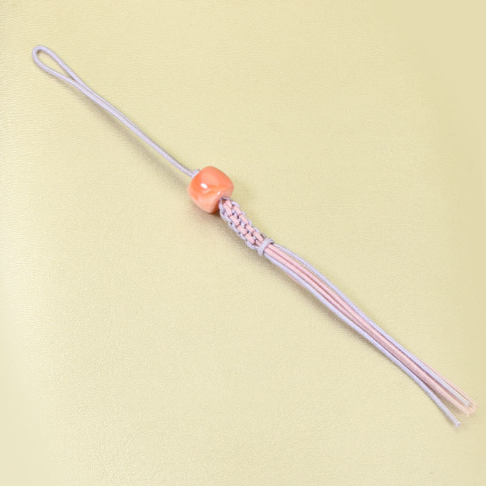 ガーネ珊瑚 ピンク 根付け ストラップ 無染色 SANSUI 3月誕生石 天然珊瑚 sango 本 さんご コーラル 宝石 サンゴ 土佐 高知 ラッピング 無料 送料無料