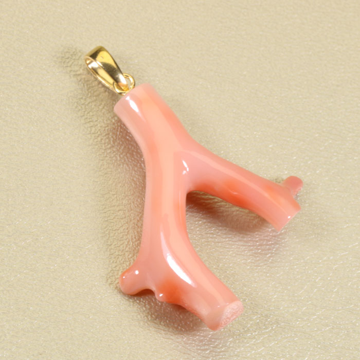 深海珊瑚 ピンク ペンダント 枝 シルバー 無染色 SANSUI 3月誕生石 天然珊瑚 sango 本さんご コーラル 宝石 サンゴ 土佐 高知 ラッピング 無料 送料無料