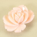 ミッド 珊瑚 ピンク ペンダント ブローチ 薔薇 花 K18 18金 無染色 SANSUI レディース 女性 ファッション アクセサリー ジュエリー 珊瑚婚式 ...