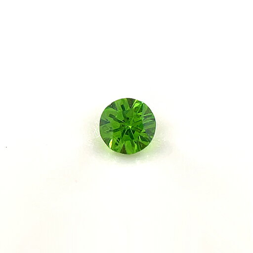 ロシア産デマントイドガーネット ルース 0.09ct【品質保証書付】 ロシア産デマントイドガーネット ルース 0.09ct【品質保証書付】