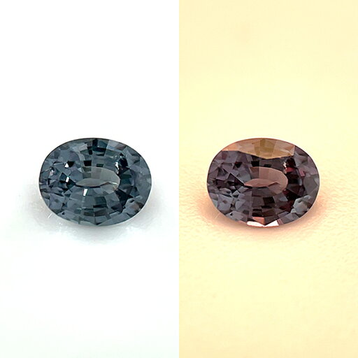 カラーチェンジガーネット ルース 0.22ct【品質保証書付】 カラーチェンジガーネット ルース 0.22ct【品質保証書付】