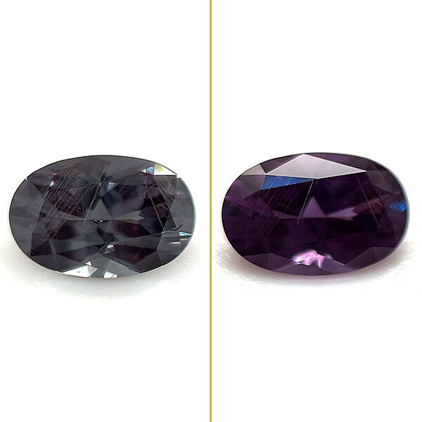 カラーチェンジガーネット ルース 0.35ct【品質保証書付】