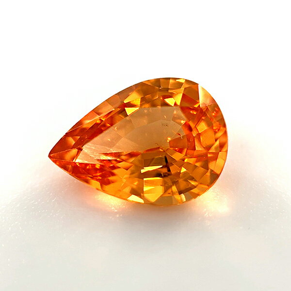 マンダリンガーネット ルース 1.27ct【品質保証書/宝石鑑別書付】