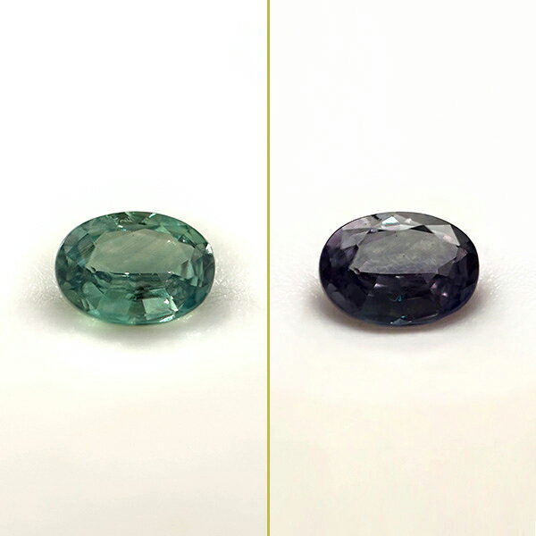 ブラジル産アレキサンドライト ルース 0.21ct【宝石鑑別書/品質保証書付】 リング ペンダント ※加工承ります!