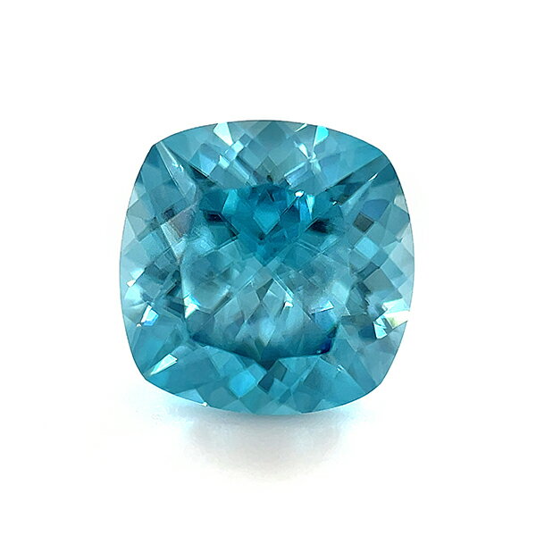カンボジア産ブルージルコン ルース 3.16ct 【品質保証書/宝石鑑別書付】