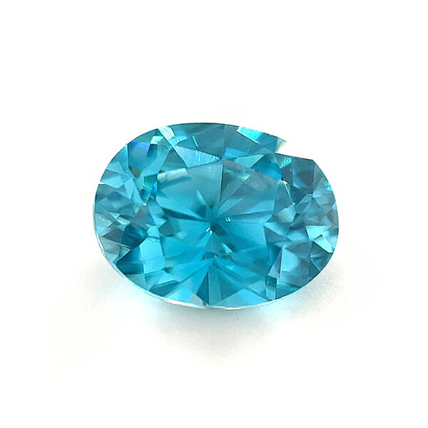 樂天商城 - カンボジア産ブルージルコン ルース　1.85ct 【品質保証書/宝石鑑別書付】リング ペンダント ※加工承ります！