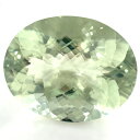 超大粒!グリーンクォーツ ルース 57.988ct【日独宝石研究所ソーティング/品質保証書付】