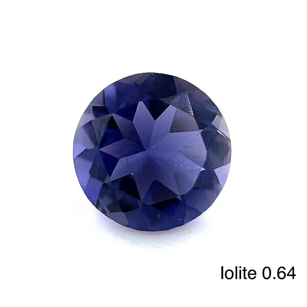 アイオライト ルース 0.64ct【品質保証書付】