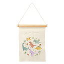 【季節の刺繍タペストリー/ミニサイズ】【恐竜】送料無料 壁飾り インテリア 玄関 雑貨 装飾 お祝い 誕生日 贈り物 出産祝い プレゼント ギフト ナチュラル ...