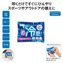【叩いて即冷感!瞬間冷却パック】レギュラーサイズ 夏 瞬間冷却 簡単冷却 冷却パック 保冷剤 熱中症対策 アイシング 食品保冷 アウトドア キャンプ 運動会 遠足 野外活動 病院 店舗 施設 保育園 幼稚園 学校 販促品 粗品 ノベルティ イベント 企画 催事