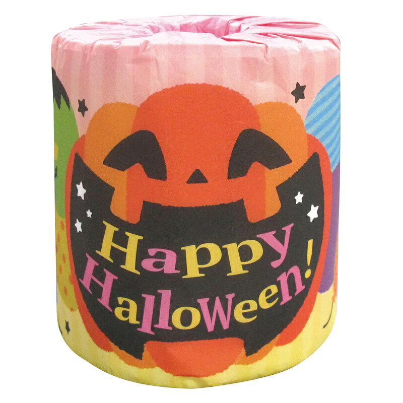 HALLOWEEN ハロウィン トイレットペーパー ハロウィンパーティ 仮装大会 ハロウィンイベント 景品 粗品 ディスプレイ 抽選会 販促品 粗品 ノベルティ プレゼント 学校 幼稚園 保育園 子供会