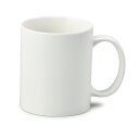 【磁器製マグカップ】【※10個セット販売/1個当たり410円(税込)※】名入れ対応 シンプルマグカップ 無地 白 マグカップ キッチングッズ オリジナル 記念 周年 創業 開業 オープン 新店舗 飲食店 まとめ買い 学校 卒業 入学 写真 カラー