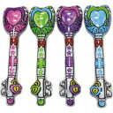 【※1パック12個セット※】【ハートキースティック】ビーチグッズ ビニール玩具 夏 サマー 海 景品玩具 知育玩具 子供向け 景品 イベント 抽選会 プレゼント...