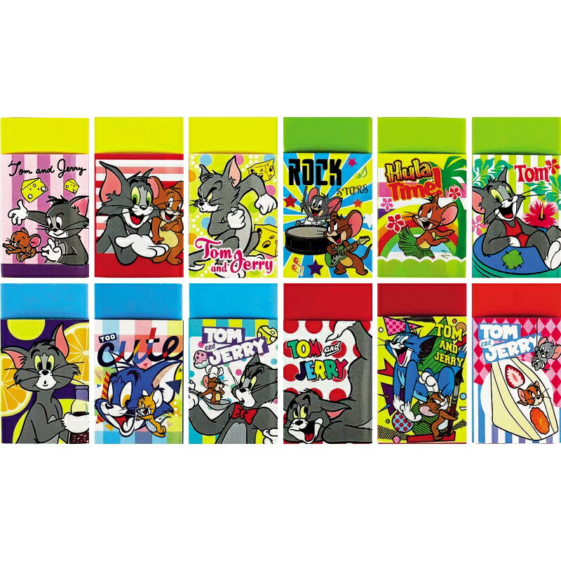 【1パック36個入セット】【トム&ジェリー消しゴム】キャラクターグッズ 景品玩具 知育玩具 子供向け ばらまき品 景品 イベント 抽選会 プレゼント 低単価 ノ...