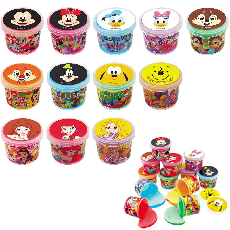 【1パック36個入セット】【ディズニーオールスタースライム粘土】キャラクターグッズ ディズニー 景品玩具 知育玩具 子供向け 景品 イベント 抽選会 プレゼント...