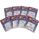 【25個セット販売/送料無料】【ワンポイントジュエルシート】シール 景品玩具 おもちゃ 子供向け ノベルティ 縁日 お祭り バザー 子供会 運動会 参加賞 保育...