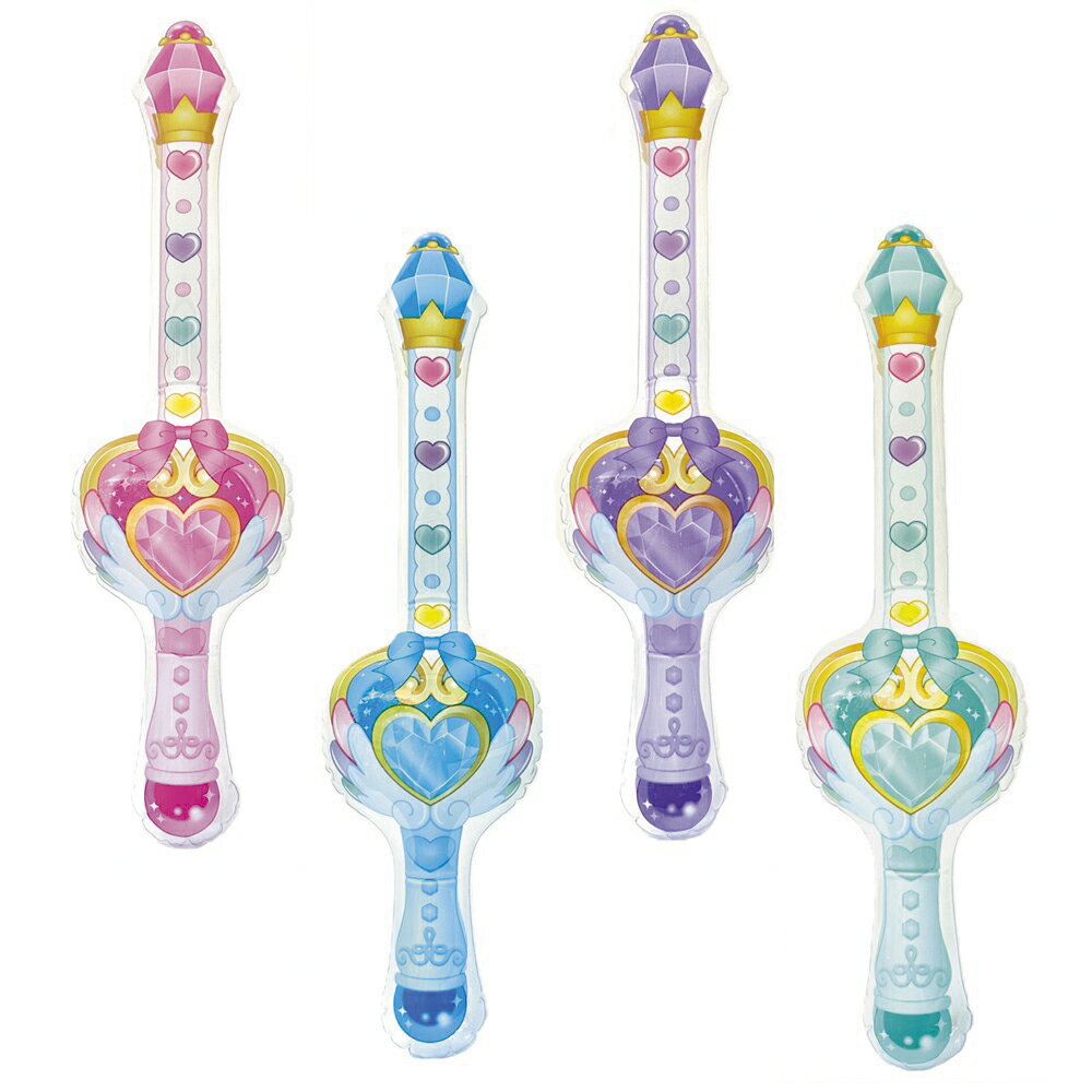Rakuten - 【※1パック12個セット※】【コズミックハートロッド】ビーチグッズ ビニール玩具 夏 サマー 海 景品玩具 知育玩具 子供向け 景品 イベント 抽選会 プレゼント 販促品 粗品 ノベルティ 縁日 お祭り 夏祭り 幼稚園 保育園 運動会 子ども会 イベント集客 ビンゴ景品