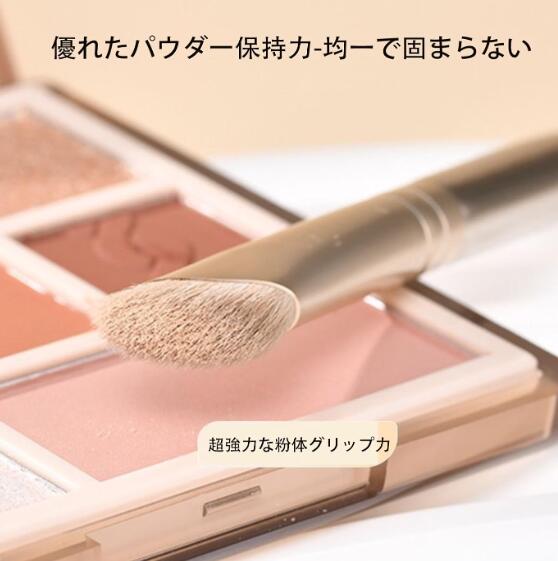 【送料無料】ノーズシャドウブラシ 3本セット メイクブラシ 鼻輪 輪郭ブラシ 大+小+半扇 着色効果 携帯便利 コンパクトサイズ 色：粉っぽい housing-reformfair-10121465 雑貨 スタイルハウジング サンプル画像2
