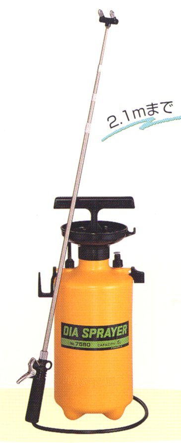 ダイヤスプレー全自動式噴霧器　　5L用2頭式伸縮ノズル　＃7560