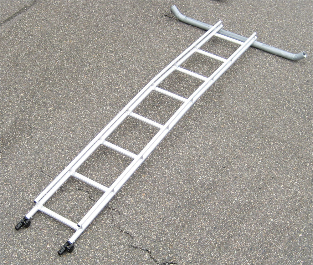 ミツル　ビニールハウス専用梯子セレクトフィット用延長梯子2．4m