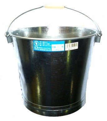 最上製作所　トタンバケツ　建材用　　中　　12L