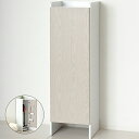 【全商品P10倍 & 最大11%OFFクーポン配布中 7/4 20:00~】掃除道具収納 掃除用具入れ 扉収納 掃除機立て 収納 掃除機収納庫 木製 幅43 ロッカー スリム ダイソン スタンド クリーナー 廊下収納 リビング 収納棚