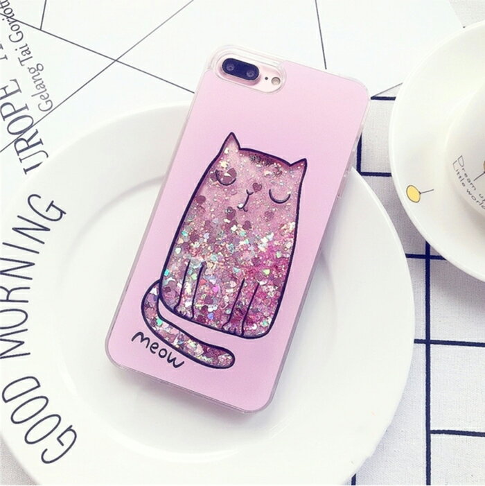 猫ちゃん　ダイヤモンド/インスタグラム/ins/iPhone6/iphone6s/iphone6 Plus/iphone6s Plus/iphoneX/ケース韓国 シリコン ケース アイフォン アイホン iPhone アイフォン ケース カバー スマホケース シリコン 携帯ケース かわいい メール便送料無料【iPhone7ケース】