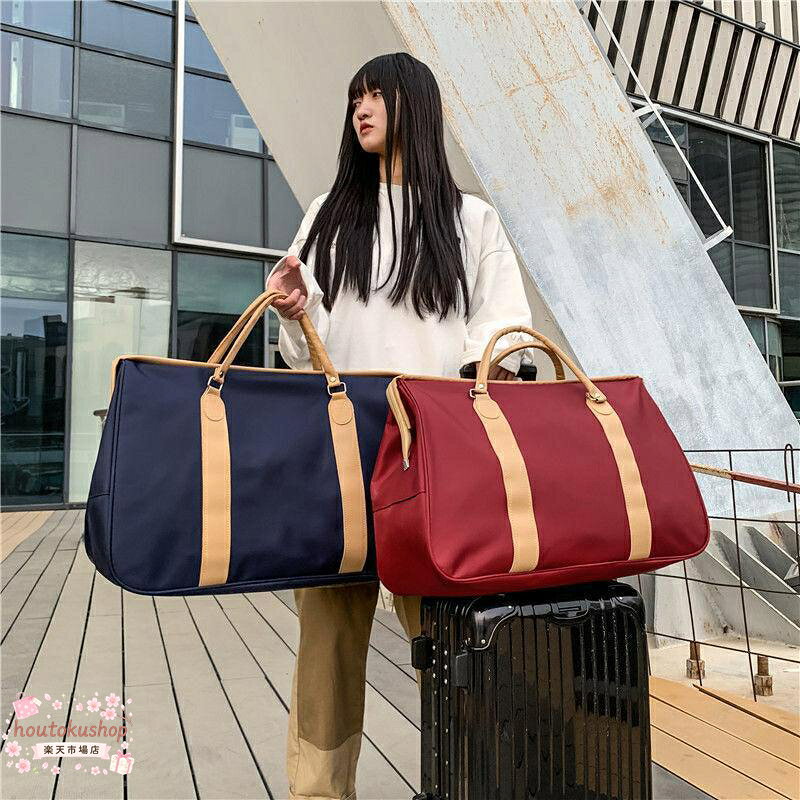 houtokushop楽天市場店のボストンバッグ トートバッグ レディース バッグ カバン 手提げ バッグ 旅行バッグ 大きめ かわいい ファスナー 黒 通勤 通学 高校生 マザーズバ｜アングル3