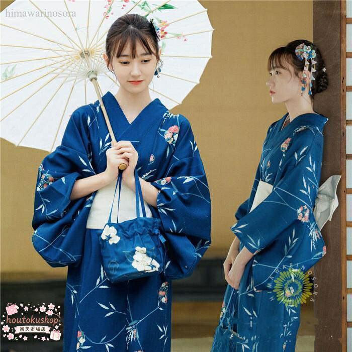 本日特別スーパーSALE➖★ 華やか大人浴衣と半幅帯の２点セット 楽天市場】スーパーセール（浴衣セット｜和服）：レディース