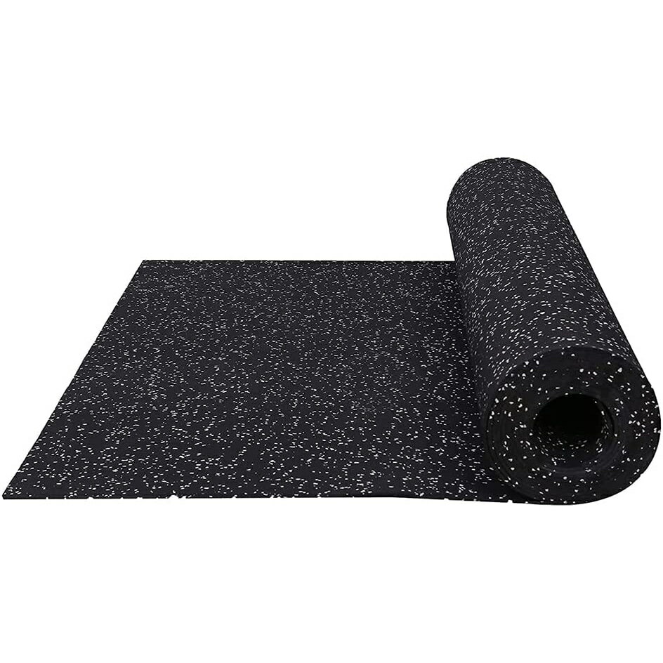 トレーニングマット ゴムマット ジムマット 5m*1m 5mm厚 防音マット 筋トレ マット ジム フロアマット ..