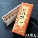 高級線香 香木の香り 伽羅桃山 短寸バラ詰 日本香堂 / きゃらももやま にっぽんこうどう 徳用 伝統 室内香 旅館 料亭 沈香 白檀 沈水香木 漢薬 高級線香 部屋焚き 香り文化 高級お香 インセンス アロマ リラックス ハーブ 癒し 日本製 国内生産 / 紡屋燈香 ほうやとうか