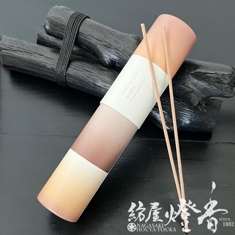 インセンス セントスケープ 冬 03 ミルクティー 紅茶＆ミルク 短寸スティック 30本入 日本香堂 / 冬の..