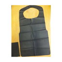 【屋号必須】 フジナップ フジ 不織布エプロン F型 中 黒 390×720mm 1ケース 1000枚入り 焼肉エプロン 食事エプロン ブラック 大人 病院 介護施設 不織布 エプロン 焼肉 鉄板焼 業務用 バーベキュー 焼き肉 カレーうどん 中華 パスタ まとめ買い 通気性 やわらかい